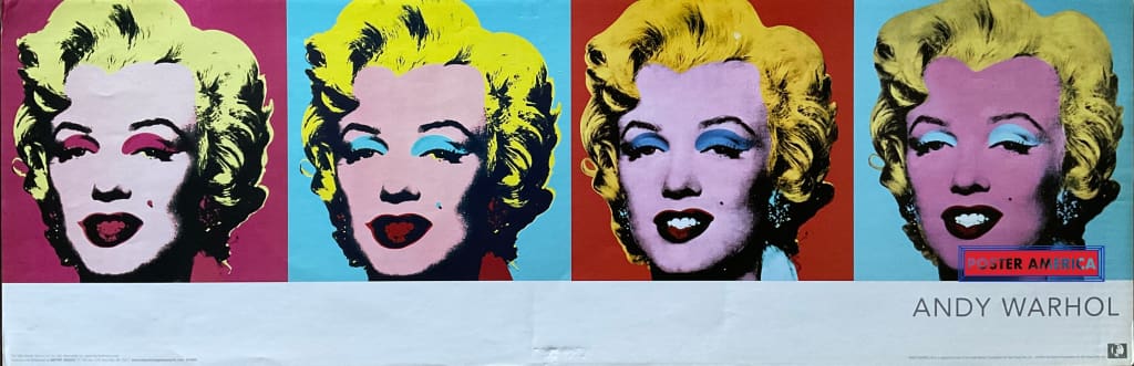 andy warhol marilyn monroe black and white