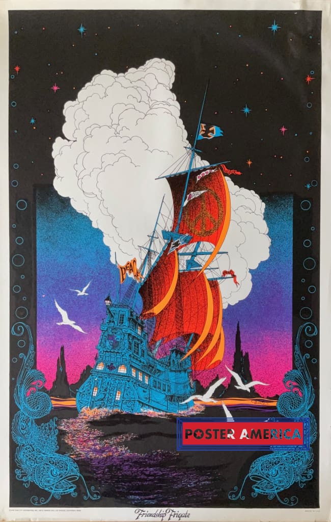 RARE vintage 1970s blacklight stoner posters - collectibles - by