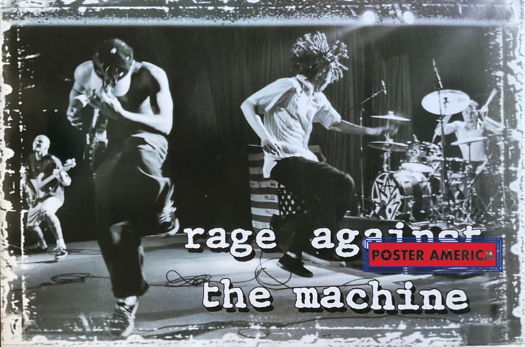 Rage Against The Machine Vintage 2000 Poster 24 x 36 