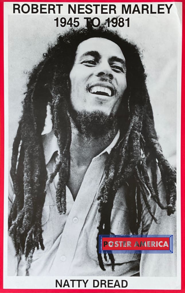 Bob Marley Rastaman cheapest Vintage Out Of Print Poster 23.5 x 33