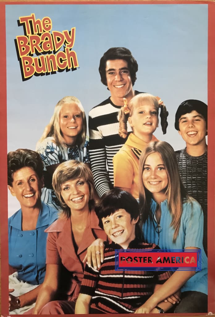 The Brady Bunch Vintage Poster 23.5 X 35 Brady Bunch T.V. Show