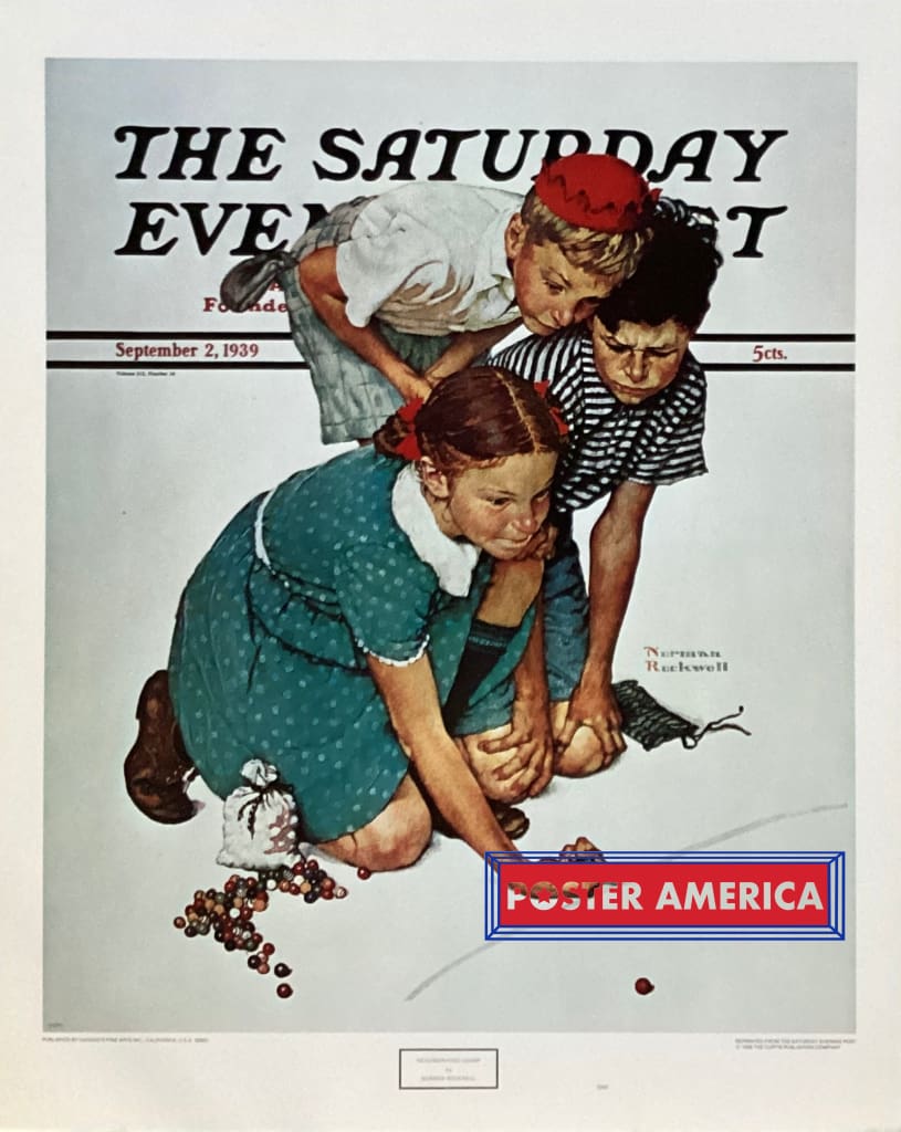 The Saturday Evening Post by Norman Rockwell Fine Art Print
