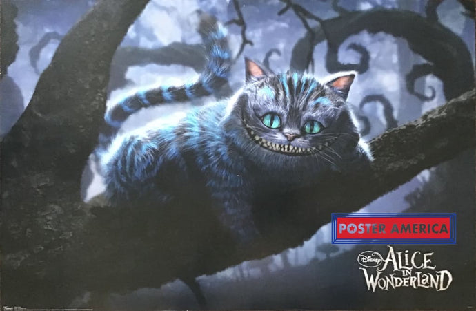 Alice In Wonderland Cheshire Cat Poster 22 X 34