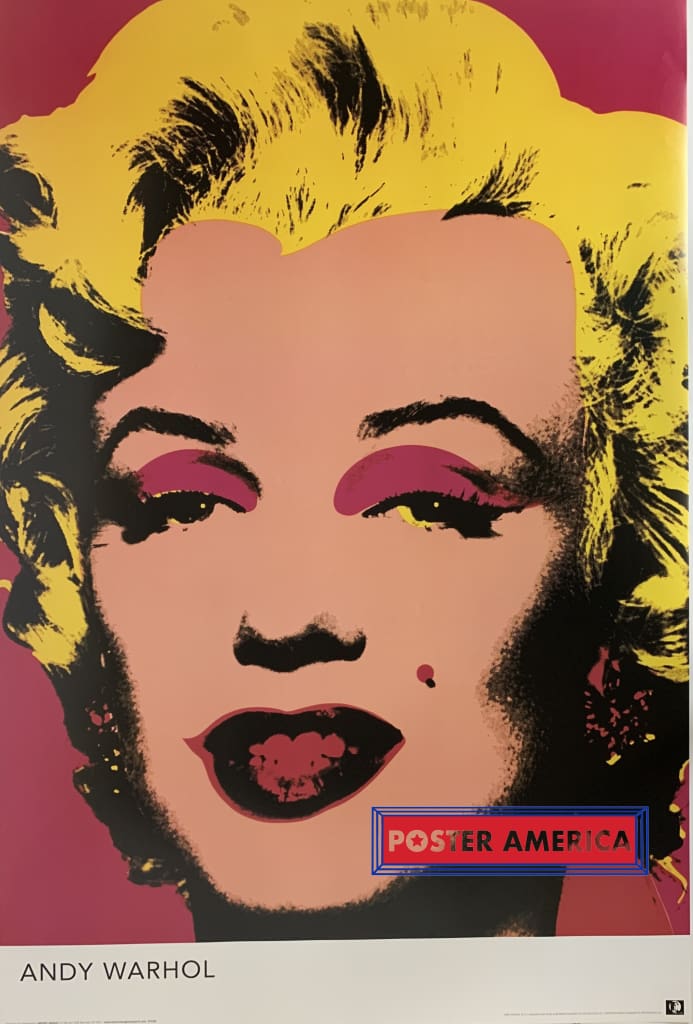 Andy Warhol Art Marilyn Monroe 24 x 36 – PosterAmerica