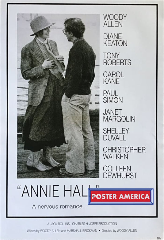 Annie Hall A Nervous Romance Poster 24 X 35