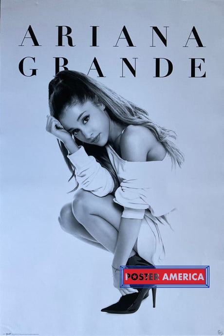 Ariana Grande Black & White Music Poster 24 X 36