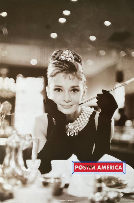 Audrey Hepburn Breakfast At Tiffanys Signature Series Poster 24 X 36