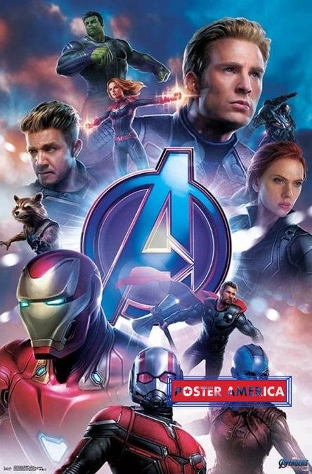 Avengers Endgame Characters Poster 22 X 32