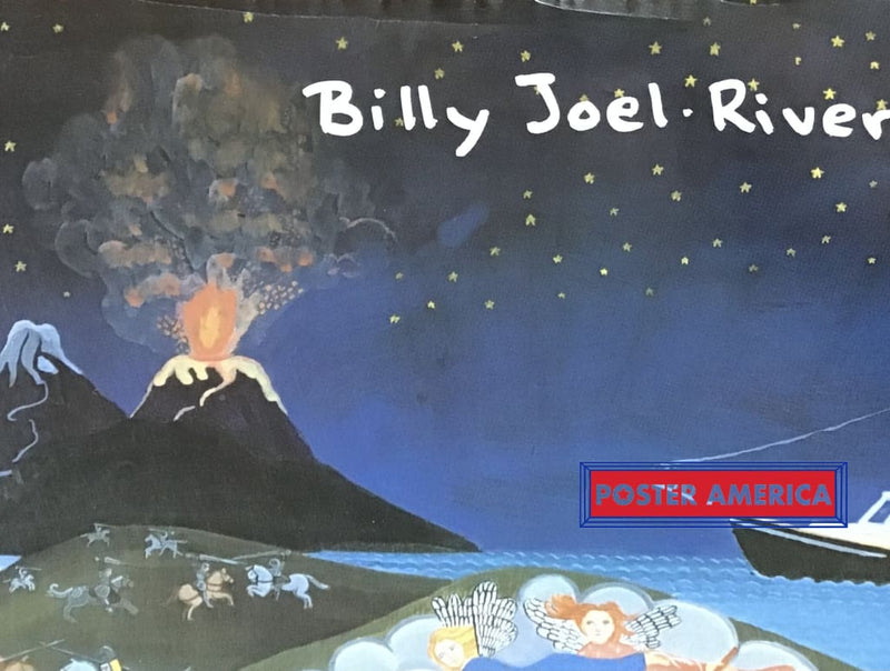 Billy Joel River of Dreams Original Promo Album Cover Poster 23.5 x 34.5