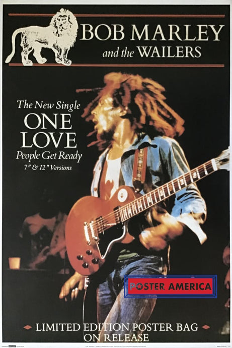 Bob Marley And The Wailers The New Sing One Love Poster 23.5 X 34.5