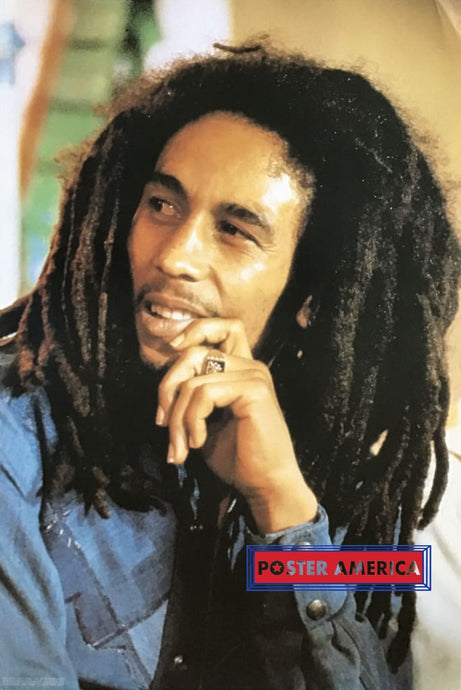 Bob Marley Closeup Shot Poster 23.5 X 35.5