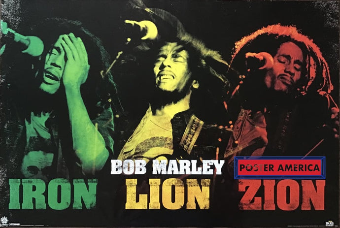 Bob Marley Iron Lion Zion 2010 Horizontal Poster 24 X 35.5