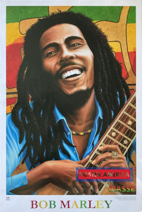 Bob Marley Rastaman Vintage Out Of Print 23.5 X 33 Poster