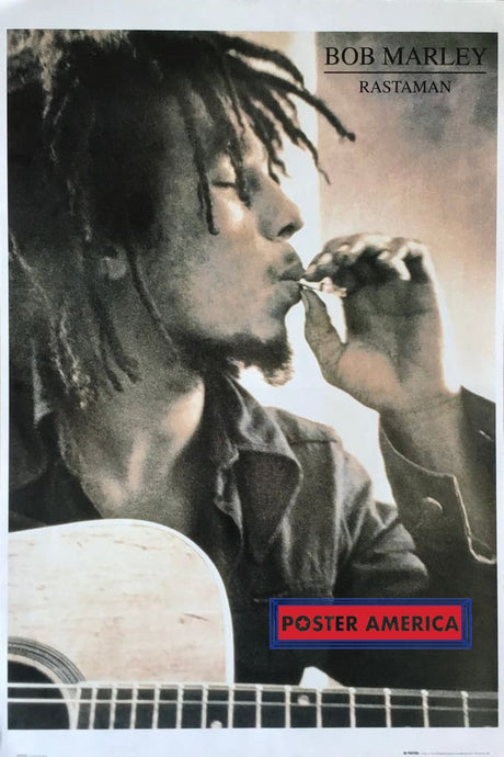 Bob Marley Rastaman cheapest Vintage Out Of Print Poster 23.5 x 33