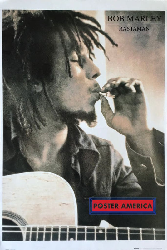 Bob Marley Rastaman Poster 24 X 36