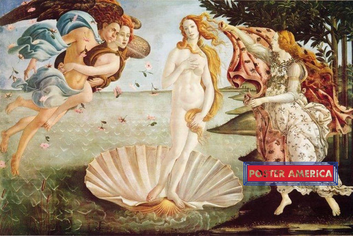 Botticelli The Birth Of Venus Art Poster 24 X 36