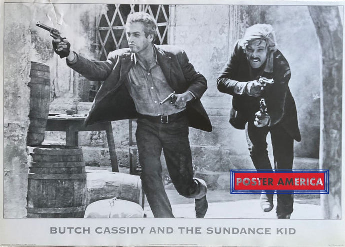 Butch Cassidy And The Sundance Kid Vintage Movie Poster 24 X 34 Posters Prints & Visual Artwork