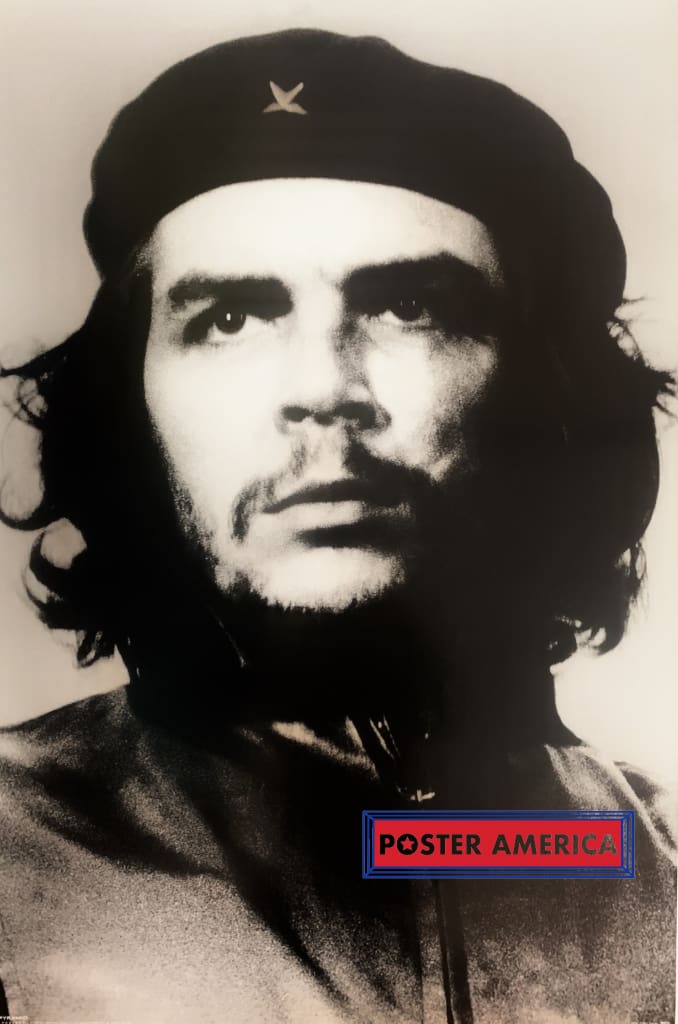 Load image into Gallery viewer, Che Guevara Black &amp; White Portrait Poster 24 X 36
