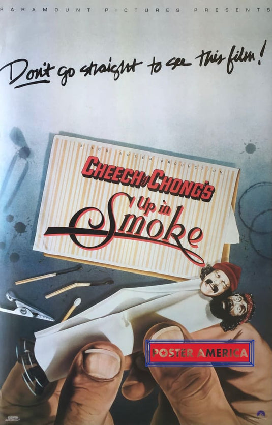 Cheech And Chongs Up In Smoke Movie Poster 22 X 34.5 Posters Prints & Visual Artwork