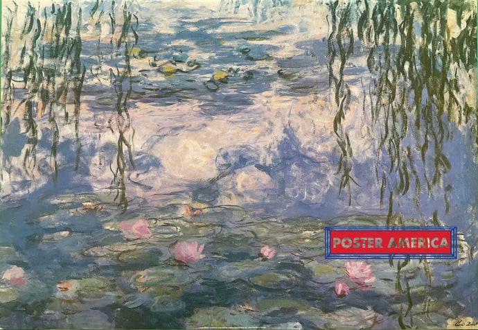 Claude Monet Nympheas Art Poster 24 X 35