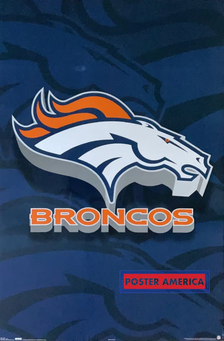 Denver Logo 2005 Nfl Poster 22.5 X 34