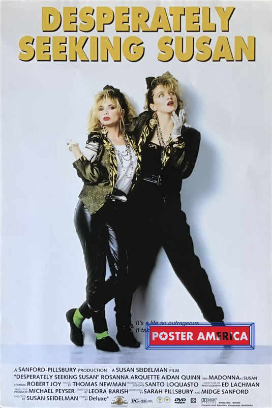 Desperately Seeking Susan Movie Poster 23.5 X 35