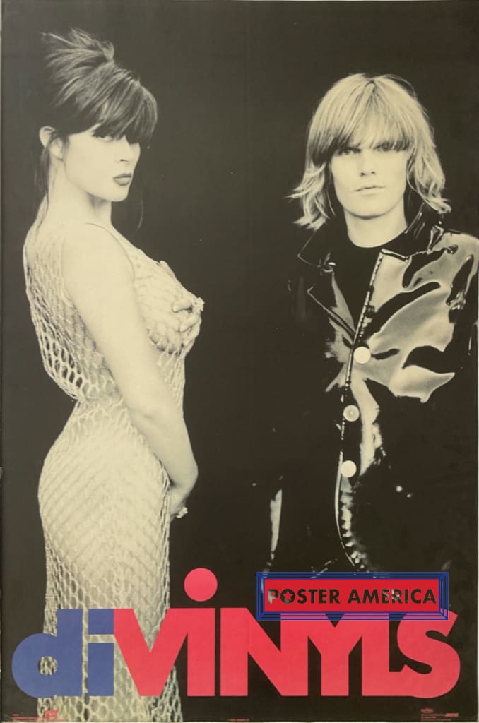 Divinyls Rock Band Vintage Poster 23 X 34.5 Chrissy Amphlett Mark Mcen ...