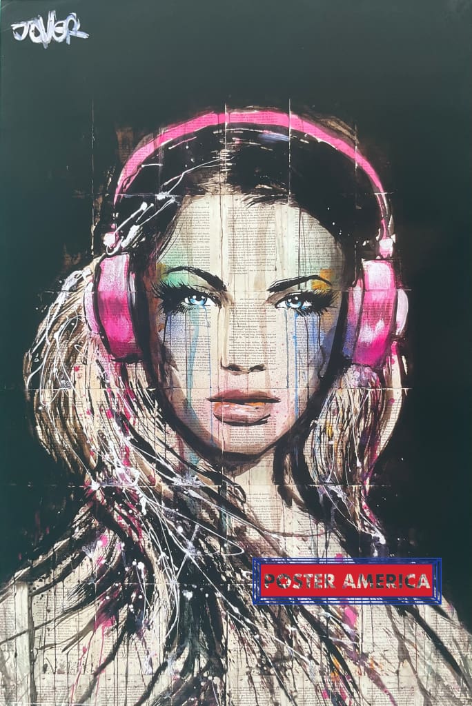 Load image into Gallery viewer, Dj By Louis Jover Uk Import Art Poster 24 X 36
