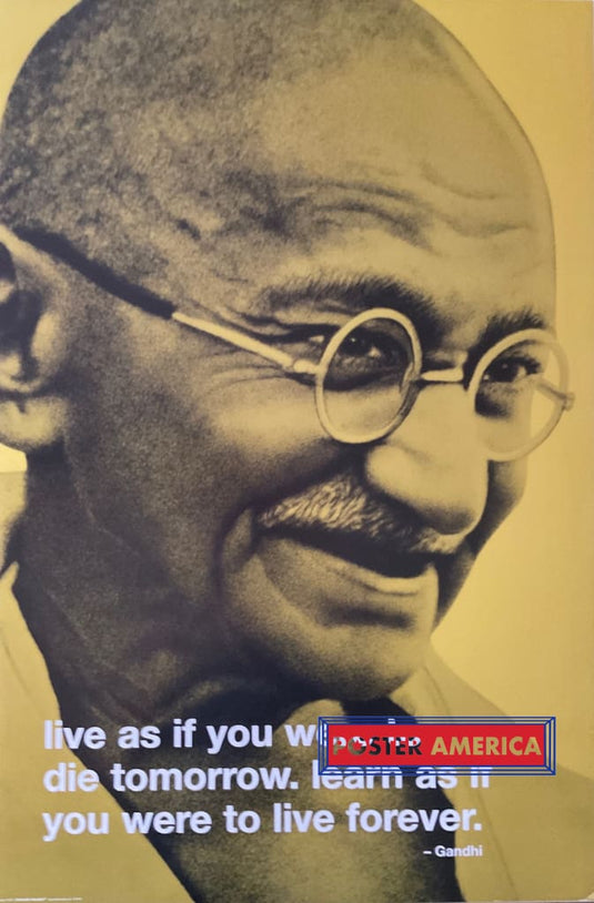 Gandhi Inspirational Quote 2012 24 X 36 Poster