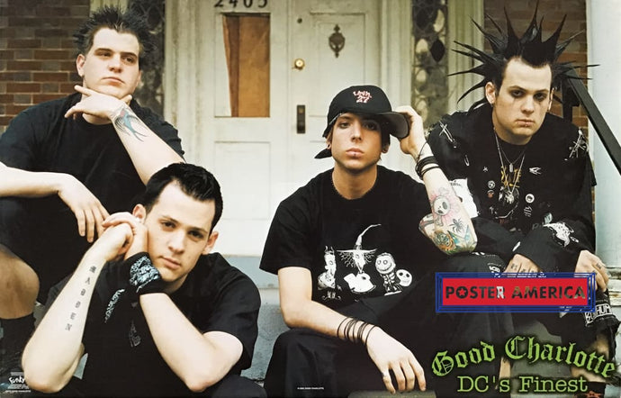 Good Charlotte Dcs Finest American Rock Band Members Photograph Poster 22.5 X 34.5