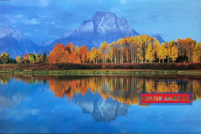 Grand Teton Wyoming Mount Moran 2006 Scenic Poster 24 X 35