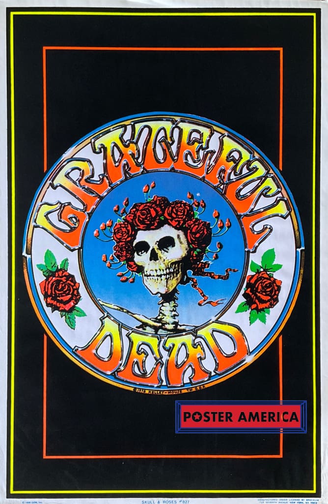 Load image into Gallery viewer, Xxx - Grateful Dead Skull And Roses Posters Prints &amp; Visual Artwork
