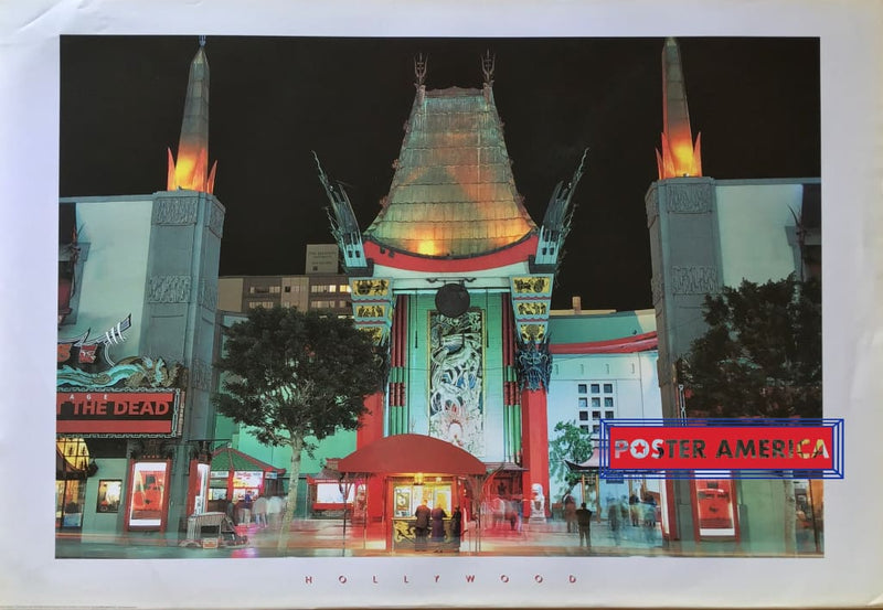 Load image into Gallery viewer, Graumans Chinese Theater In Hollywood Poster 24 X 35 Posters Prints &amp; Visual Artwork
