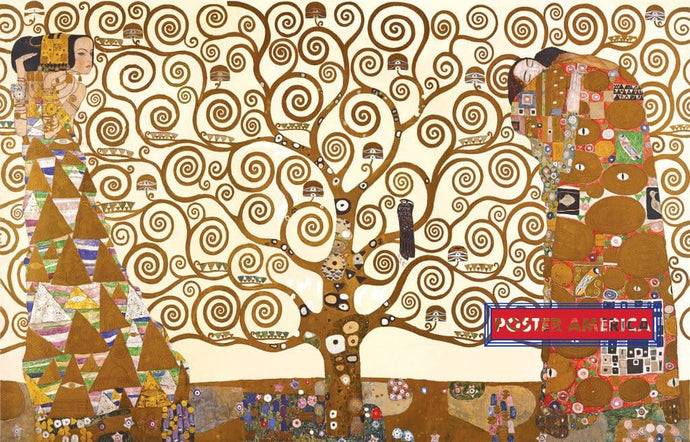 Gustav Klimt The Tree Of Life Poster 24 X 36