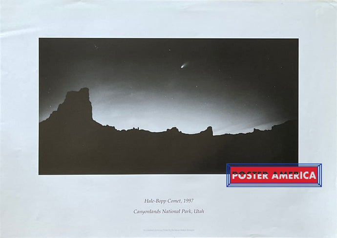 Hale-Bopp Comet 1997 Canyonlands National Park Utah Art Print 17 X 24 Posters Prints & Visual