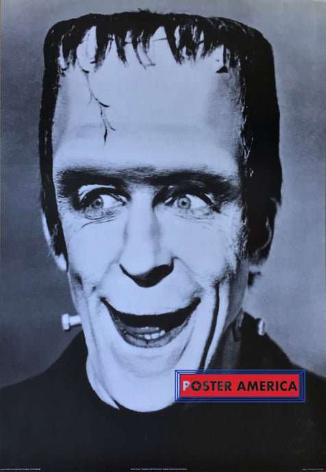 Herman Munster Black And White Poster 23.5 X 34 Posters Prints & Visual Artwork