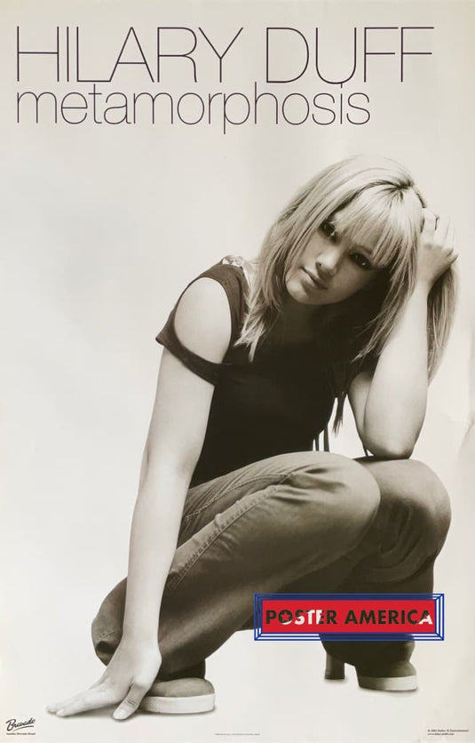 Hilary Duff Metamorphosis 2003 Poster 22.5 X 34.5