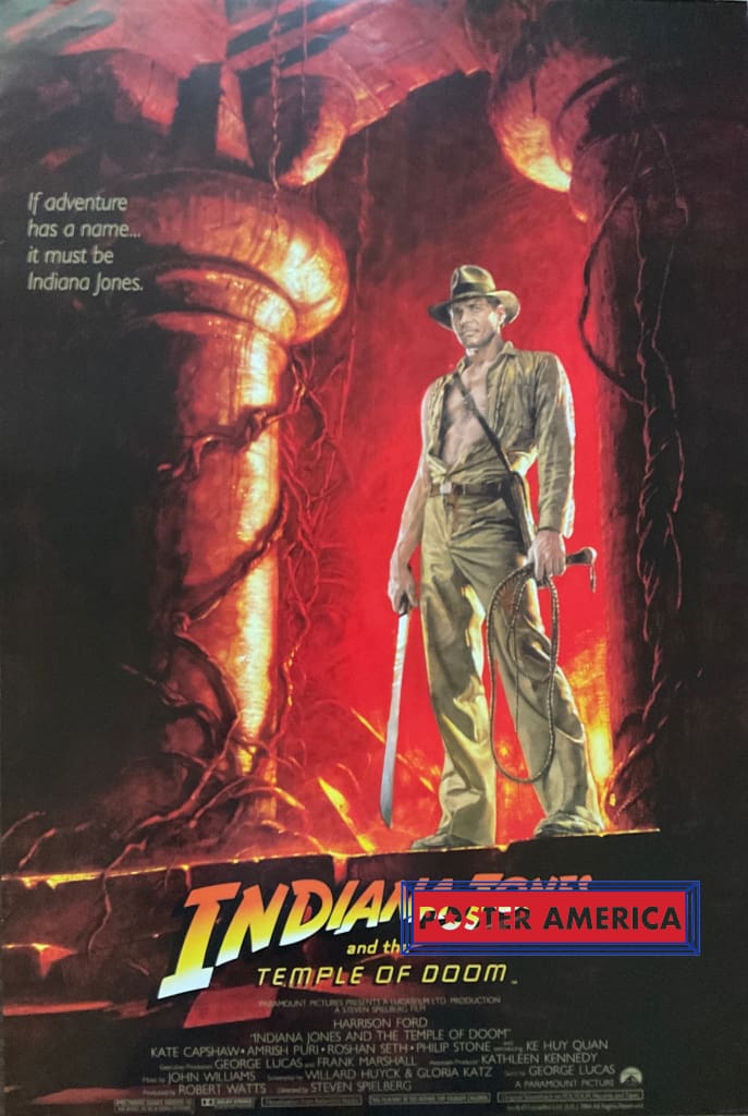 Load image into Gallery viewer, Indiana Jones And The Temple Of Doom 2008 24 X 36 Movie Poster
