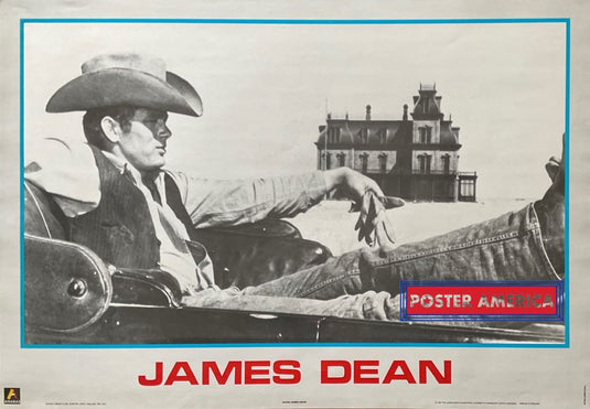 James Dean In Cowboy Attire Vintage 1987 24 X 35 Poster Vintage Poster