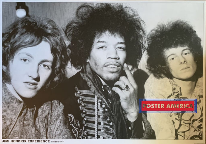 Jimi Hendrix Experience Poster 23.5 X 33