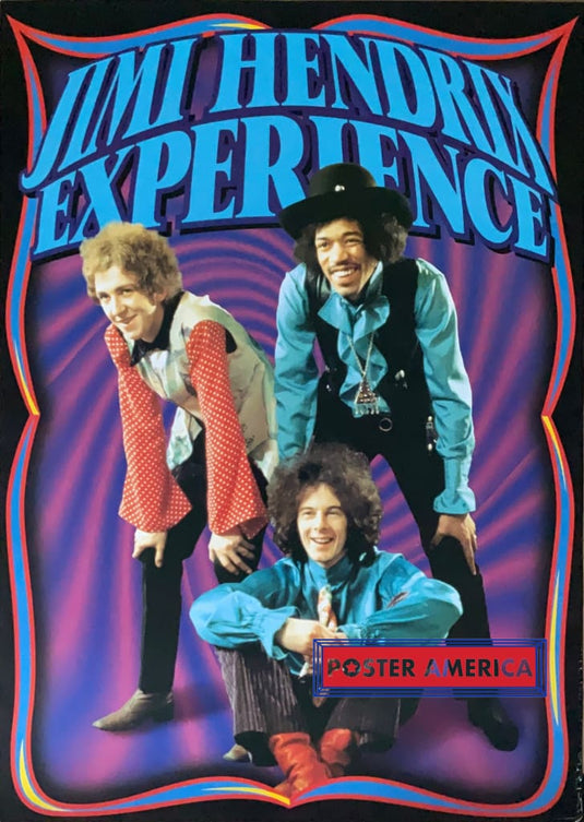 Jimi Hendrix Experience Vintage Out Print Poster 24 X 33.5 Vintage Poster