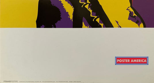 Xxx - Jimi Hendrix Purple Haze Art Poster 12 X 36 Posters Prints & Visual Artwork