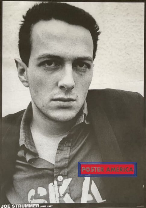 Joe Strummer British Musician June 1977 Poster 23.5 X 33