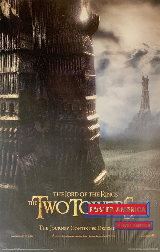 Lord Of The Rings Two Towers Movie Prom Poster 22.5 X 34.5 Posters Prints & Visual Artwork