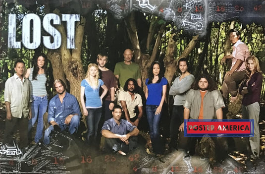 Lost Cast Characters Poster 22 X 34