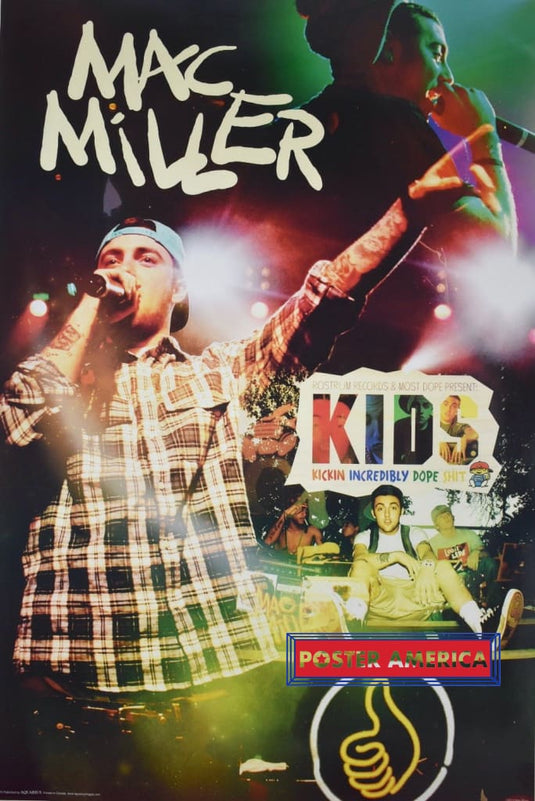Mac Miller KIDS Kicking Poster 24 x 36