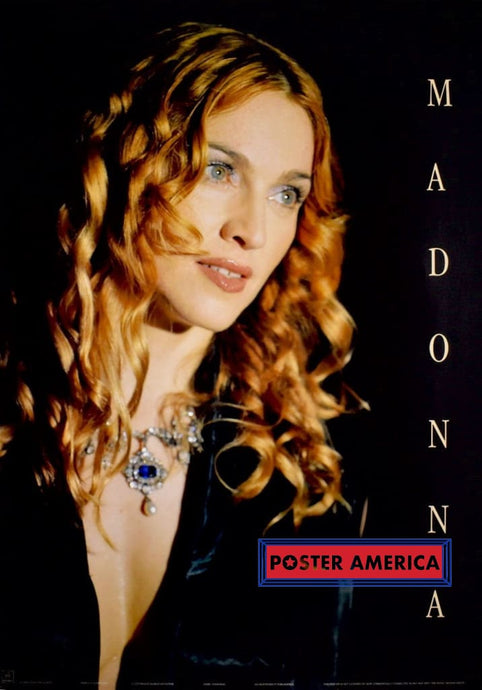 Madonna Red Hair Vertical Uk Import Poster 24 X 34 Vintage Poster