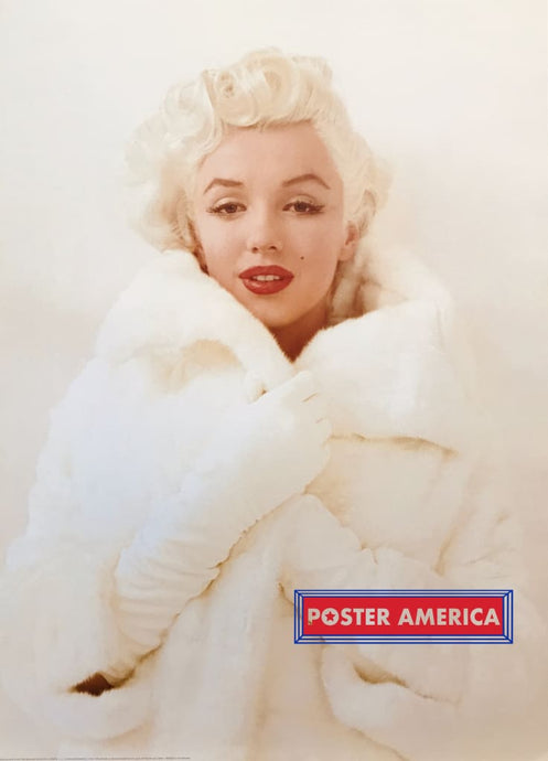 Marilyn In White Mink 1997 Vintage Poster 24 X 35 Vintage Poster