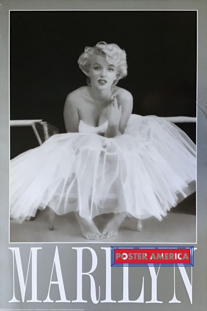 Marilyn Monroe in a Ballerina Tutu Vintage Poster 24 x 36 – PosterAmerica