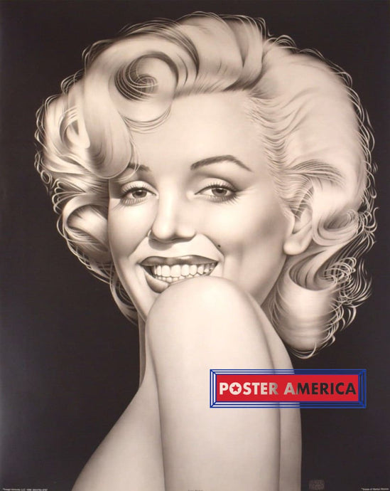 Marilyn Monroe Love Hauser Illustration 1998 Vintage Poster 24 X 30 Vintage Poster